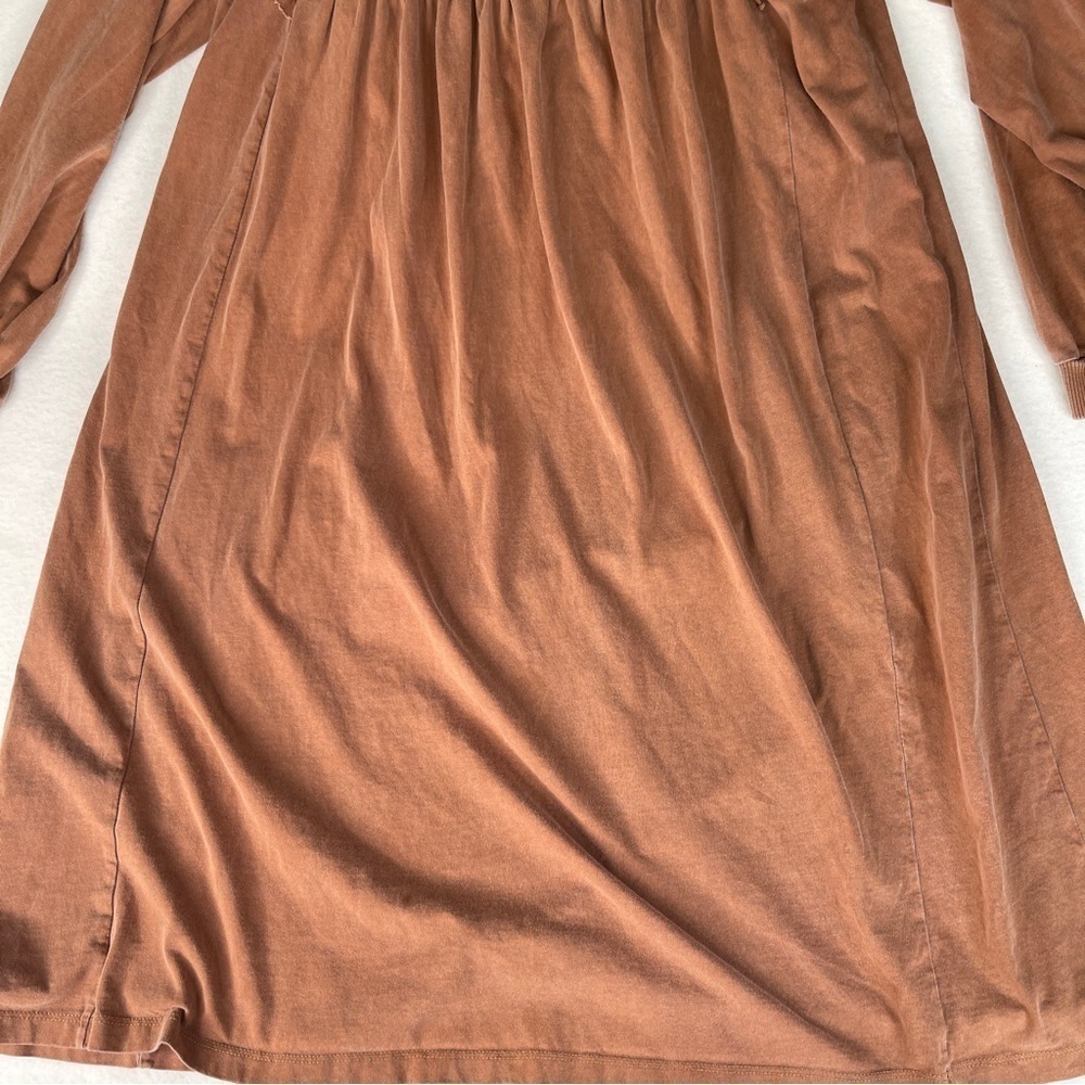 People of Leisure Hannah Dress Saddle Brown Small - Picture 9 of 12